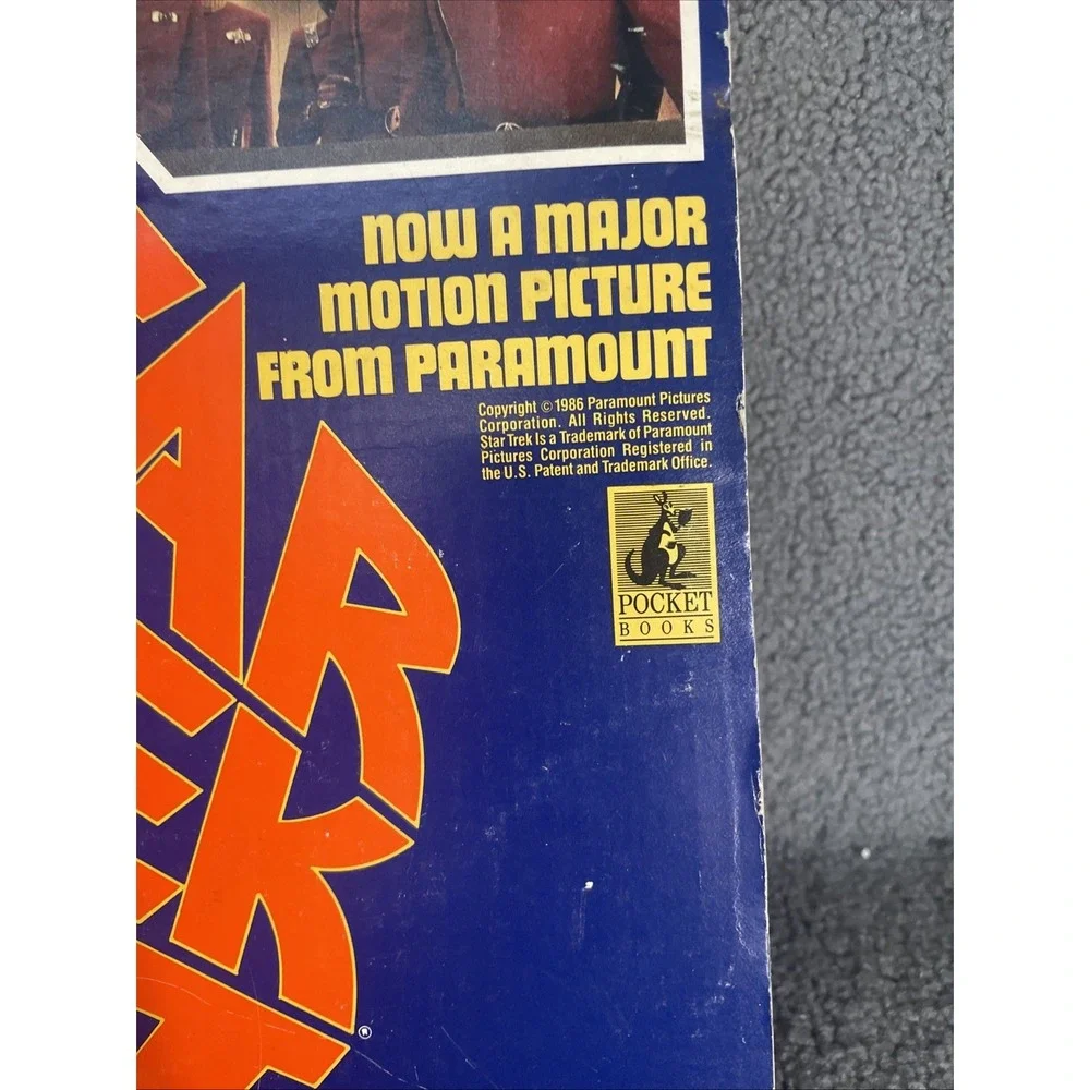 Vtg 1986 STAR TREK IV 